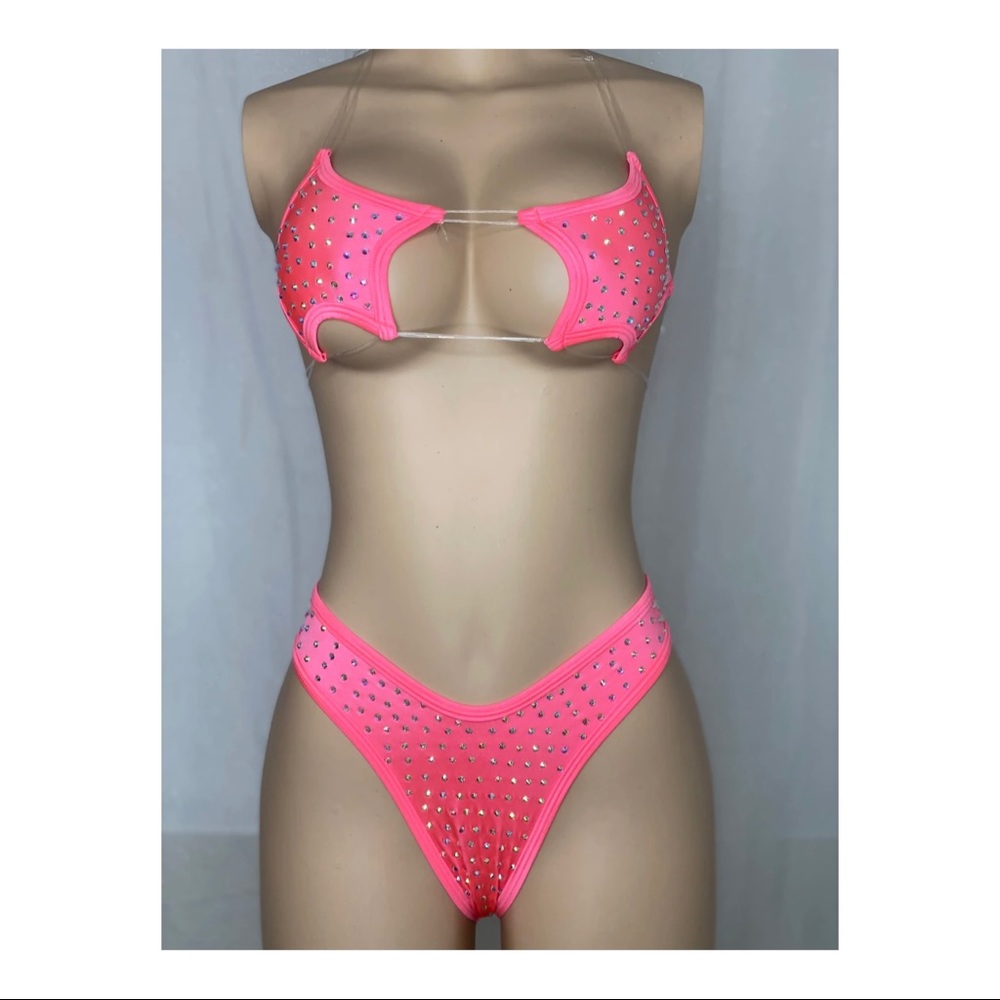 Rhinestone Exotic Dancewear